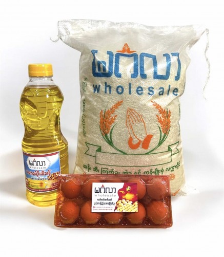 ဆင်းသွယ် ၆ပြည် +ပဲဆီ + ကြက်ဥ Package